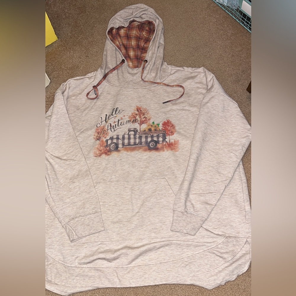 Maurice’s autumn sweatshirt